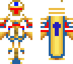 red golden warior