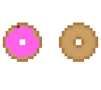 strawberry donut