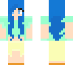 summer minecraft girl