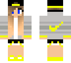 yellow nike girl