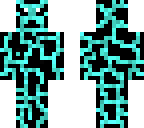 blue cracked fallen angel