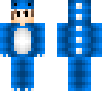 blue dino boy