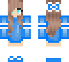 blue dress