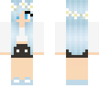 blue girl