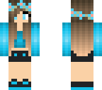 blue girl
