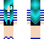 blue girl