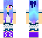 blue girl