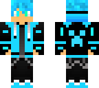 blue hoodie