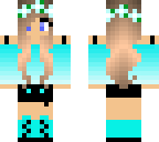 blue spring girl
