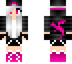 dragon girl pink
