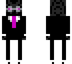 enderman with glasses