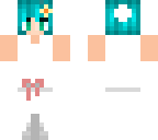 miku white outfit edit x 2