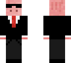 pig in tuxedo