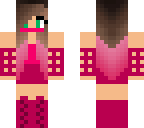 pink ninja girl