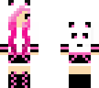 pink panda girl