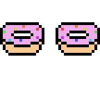 purple doughnut 