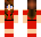 red dress