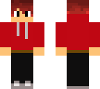red hoodie boy