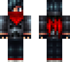 red ninja assassin cool dude