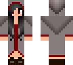 red warrior girl
