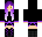 violet skin