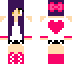 violets valentines day skin