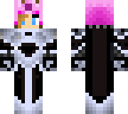 black knight with pink helmet