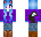 blue cat hoodie