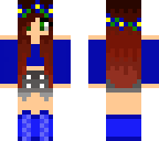 blue flower chic