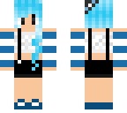 blue girl