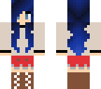blue hair gal
