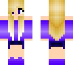 edited purple girl