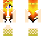 fire and gold goddess