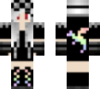 gothic rainbow girl