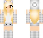 gray checkered girl
