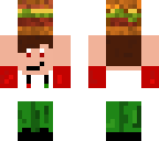 hamburger man