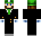 luigi in a suit