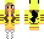 pichu skin for a map called until dawn minecraft