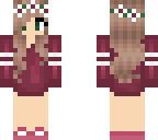 pink autumn sweater