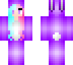 purple bunny onesie