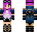 purple haired holleh