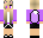 purple wolf girl
