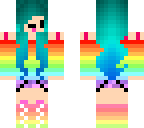 rainbow girl