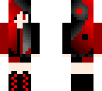 red and black yin yang