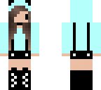 turquoise girl