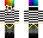 black and white chibi