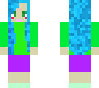 blue girl