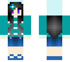 blue girl