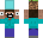 blue man