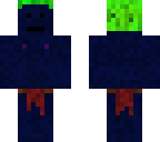 blue man